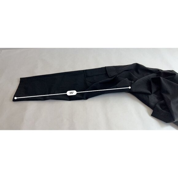 LES HOMMES Wool Blend Pants in Black - Picture 4 of 5